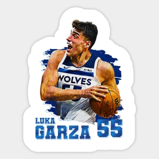 Luka garza || 55 Sticker